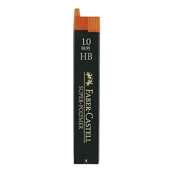 Faber-Castell 134797 - Porte-mines GRIP avec 12 mines, dureté : B, épaisseur des mines