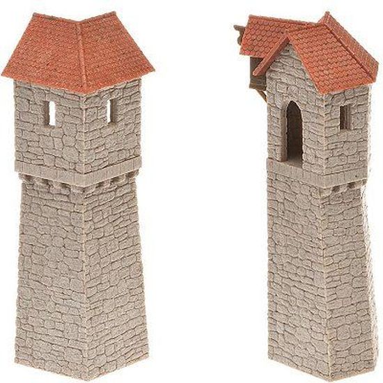 Faller – Feux Rouges Manuels Pour Maquette Ferroviaire – Lot De 2 – Modélisme Dès 14 Ans