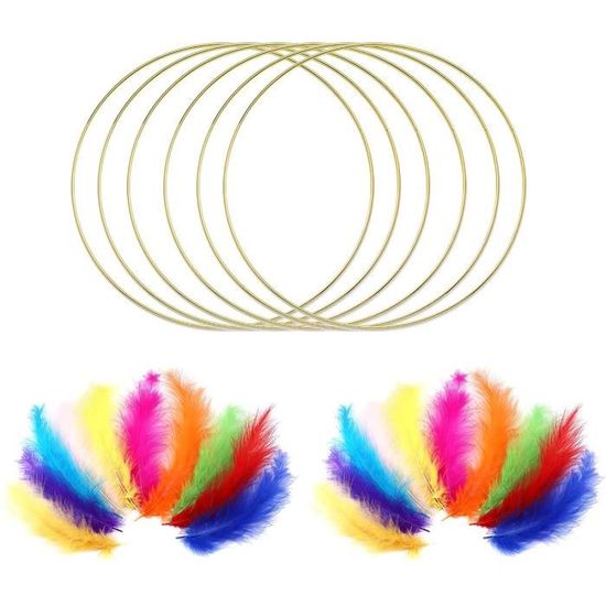 3 Pièces Rideaux à Pampilles Métalliques Dorés Pour La Décoration De