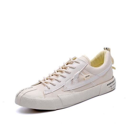 basket beige homme