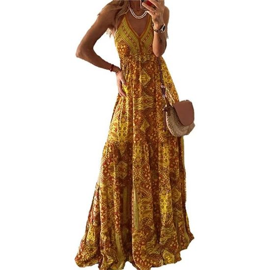 Robe Longue Et Légère Pour Plage Ou Soirée - Taille XL (42) - Marque Règence Luxe - Occasion Très Bon état