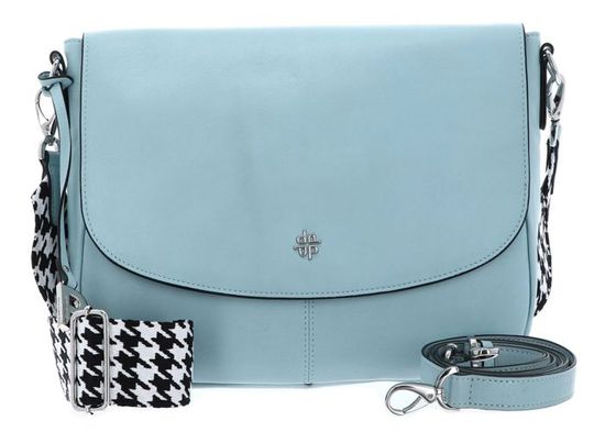 Sac Bandoulière PICARD Chess En Cuir De Vache Couleur Shark - Ajustable, Fermeture éclair, Neuf Avec étiquettes