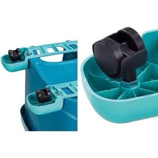 Leifheit Kit de balai lave-sol Clean Twist ErgoM, avec roulettes
