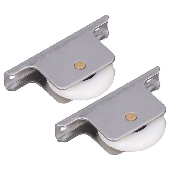 Alipis Lot De 2 Poulies Coulissantes Pour Portes Et Fenêtres