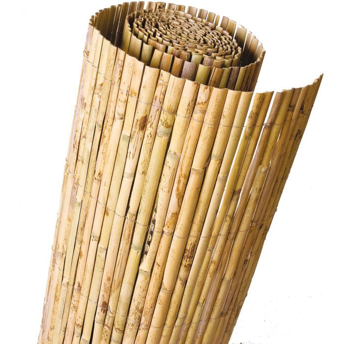 Canisse - NATURE - Roseaux fendus naturels - 5 x 1 m