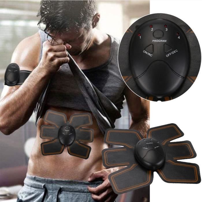 Magic EMS Muscle Training Gear ABS Trainer Fit Body Home Exercise Shape Fitness QXH71116082_Lavi
