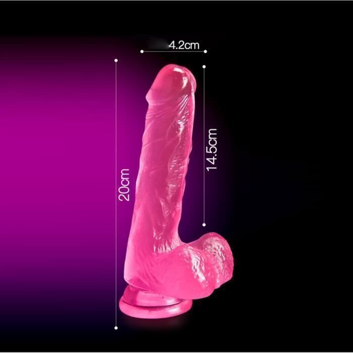 Adulte Sex Toys Pour Femme Anal Pénis Réaliste Silicone Femmes Produits de Sexe Dildo_CR * 168
