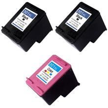 Pack 3 cartouches compatibles HP 301 XL - ENVY 4506 - 2 noires et 1 couleurs