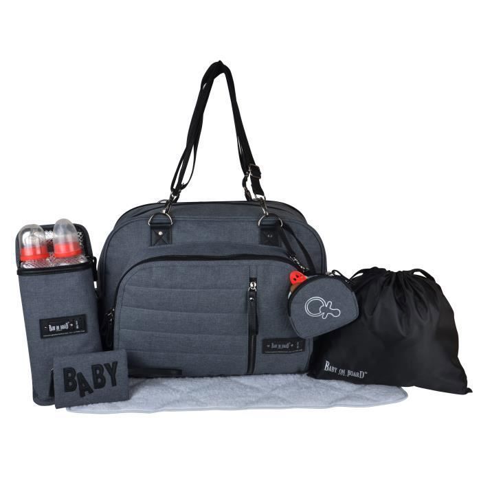 Baby on board- sac à langer- sac daily smoke
