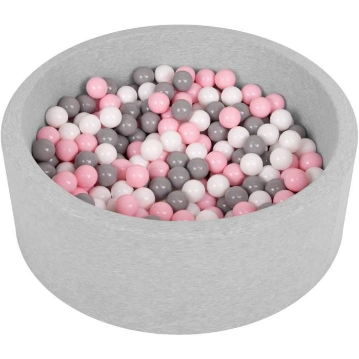 Piscine À Balles 90X30cm Ronde En Mousse Pour Bébé Enfant Sans Balles
