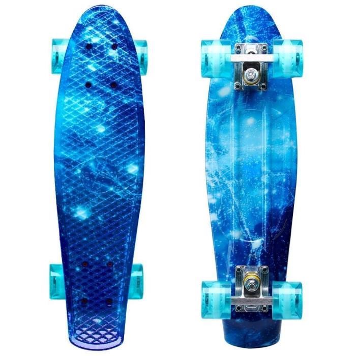 Planche à Roulettes Mini Cruiser Originale Complète 55cm 22”Skateboards