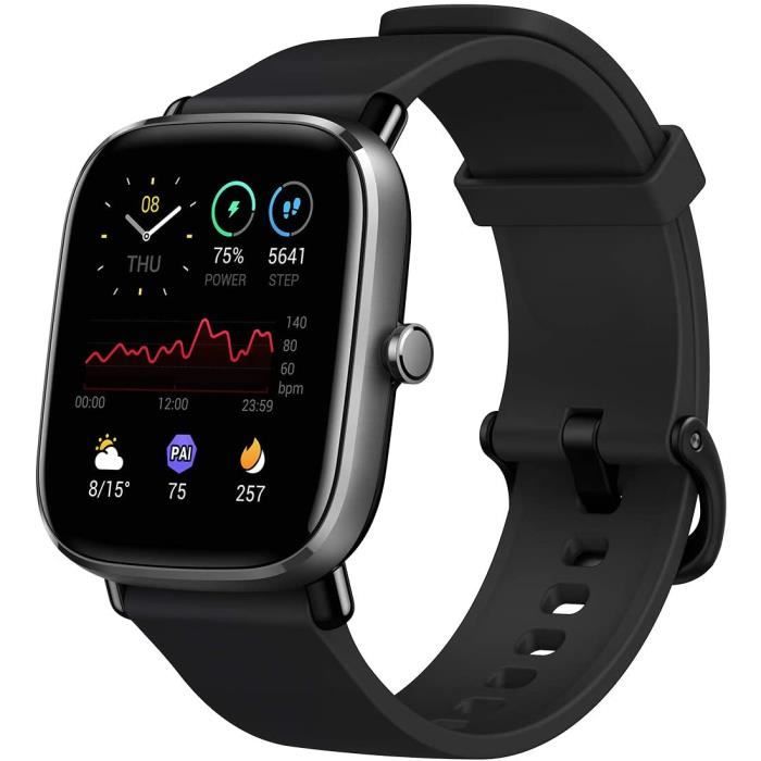 Amazfit GTS 2 mini Montre Connectée Femmes Homme, Autonomie de 14 Jours, Tracker d'activité avec SpO2, 70+ Modes Sp77