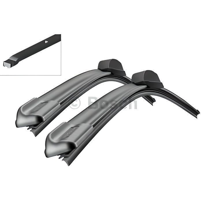 BOSCH - Jeu de Balais d'essuie-glace Pour CITROËN C4 Picasso I à partir de 04/2008 jusqu'au 07/2013