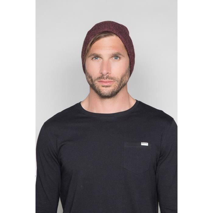 Bonnet chiné PLATOON - Couleur - Plum Mel, Taille - TU