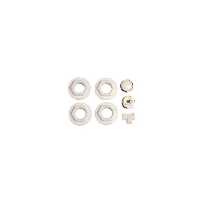 JEU D'ACCESSOIRES RADIATEUR BLANC 26X34/15X21 - 7 PIECES