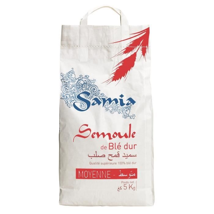 SAMIA Semoule moyenne - 5 kg