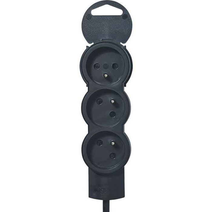 LEGRAND Bloc 3x2 P+T 1.5 m - Noir