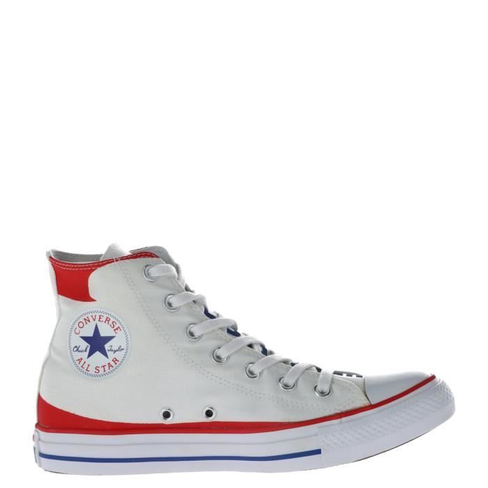 CONVERSE ALL STAR Baskets Femme Blanc Textile GR68981