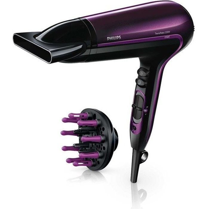 PHILIPS HP8233/00 Sèche-cheveux DryCare Advanced - Fonction Ionique - 2200W