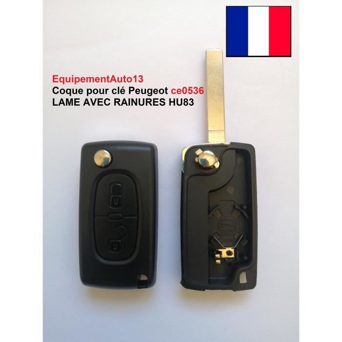 COQUE CLIP PEUGEOT 207 307 308 3008 5008 REF CE0536