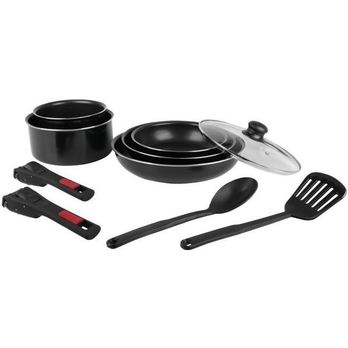 SITRAM Batterie de cuisine 10 pièces - Tous feux dont induction