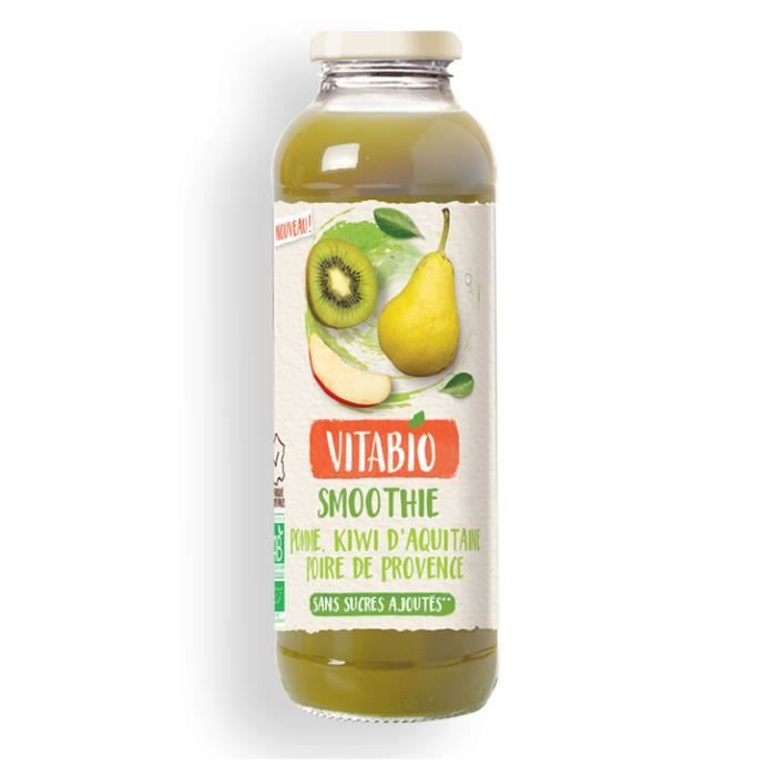 Smoothie kiwi poire banane 50cl - Vitabio