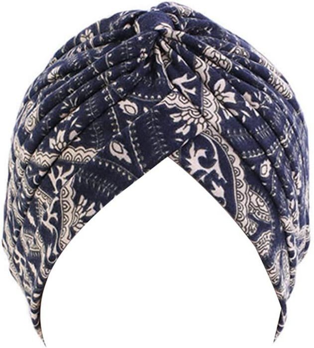Lot De 4 Turbans Pour Femme – Doux Microfibre Lait, Pré-Noués Élastiques – Bonnet Nuit, Sport & Quotidien Tendance