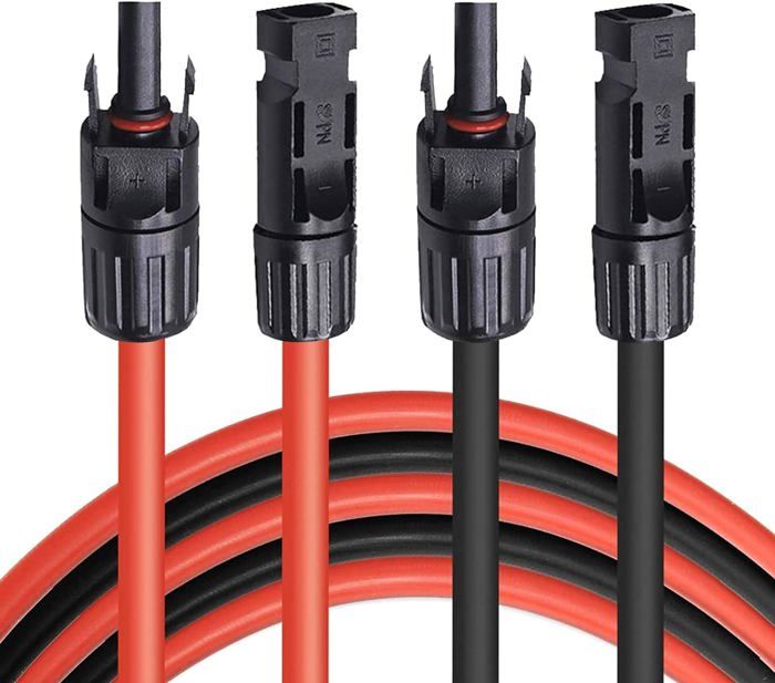 Offgridtec Professionele Verbindingskabel Solarlaadregelaar Naar Zonnepaneel Mc4 Naar Draadeindhulzen Met 4 Mm Aderdiameter Solarkabel Solarconnector 5 M Offgridtec Professionele Verbindingskabel Solarlaadregelaar Naar Zonnepaneel Mc4 Naar Draadeindhulzen Met 4 Mm Aderdiameter Solarkabel Solarconnector 5 M