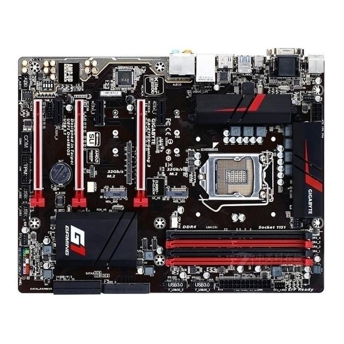 Carte mère GIGABYTE Z170X-GAMING 3 Intel Z170 Socket LGA1151 4xDDR4 SDRAM 64GB ATX Reconditionné - Gigabyte reconditionné disponible sur Cdiscount Seconde Vie