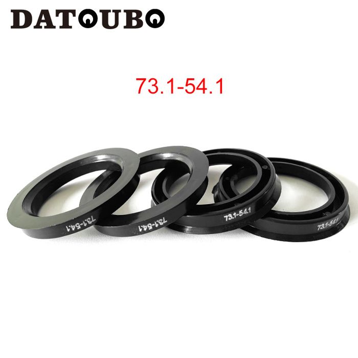 Anneaux Aluminium Précision Anneaux De Centrage Jante 4 Pièces OD 75mm - Pour Alésage 54.1-67.1mm, Alliage Aluminium Bagues Alésage Roue