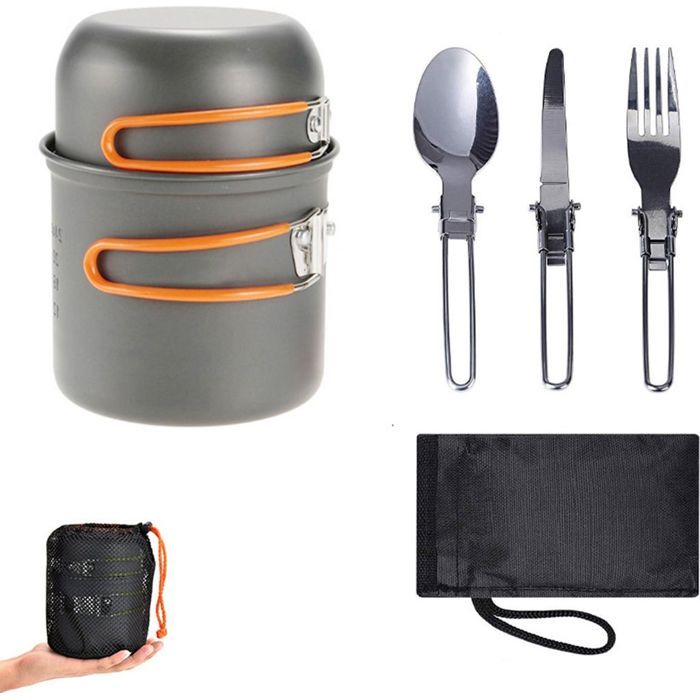 Vaisselle De Camping Ensemble De Vaisselle De Camping Casseroles De 