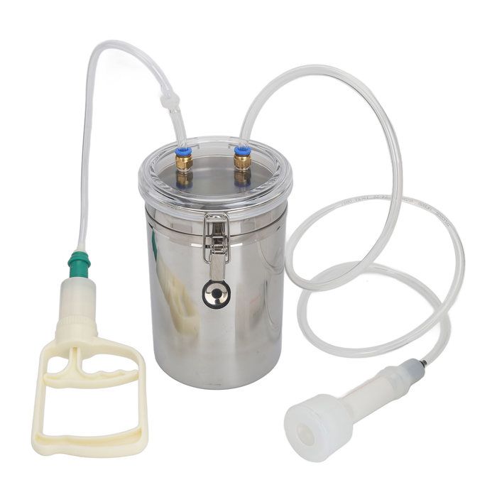 OMABETA machine de traite de chèvre Machine de traite manuelle 2L CAPACITÉ CONTRÔLE PRATIQUE PORTABLE MAQUE DE creatifs boite