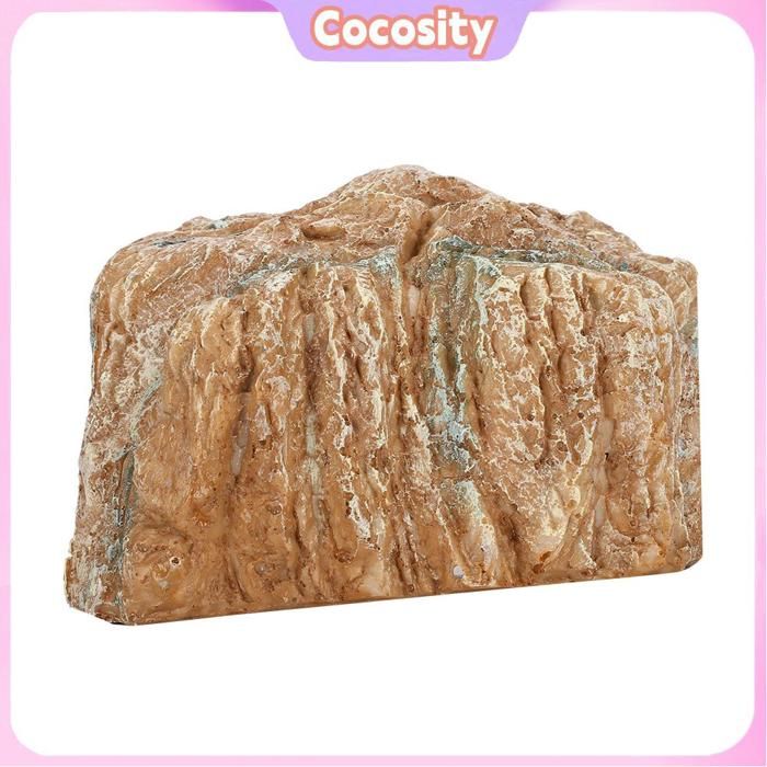 Comparer les prix de Cocosity Turtle Basking Rock Fydun Rockery Turtle Hide Escalade Se Prélasser Habitat Grotte pour la Décoration animalerie couchage