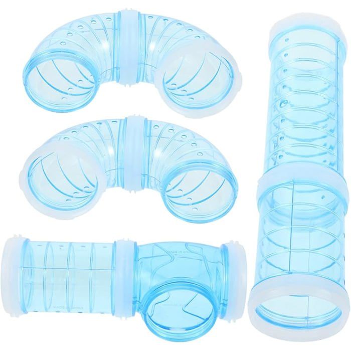 Labyrinthe Rongeur Set De Tubes pour Hamster Tunnel Labyrinthe DIY Modulable Accessoires ...