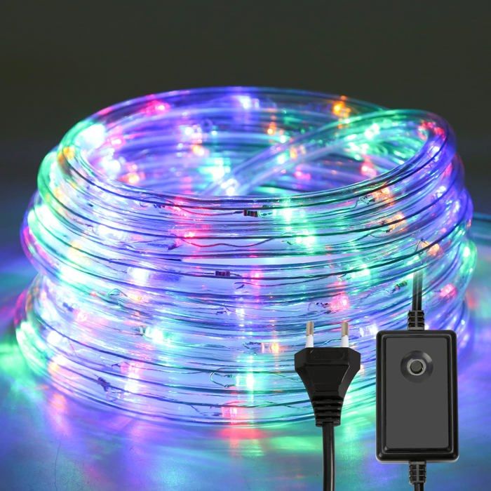 Guirlande Lumineuse 30m Guirlande Lumineuse Tube 720 LED 8 Modes Tube lumineux à LED Guirlande Lumineuse Multicole 3 TUBE LUMINEUX