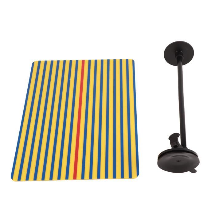 Panneau Réflecteur Pliable Pour Débosselage Auto – 80x80 Cm Rayé – Outil Réparation Bosses Carrosserie