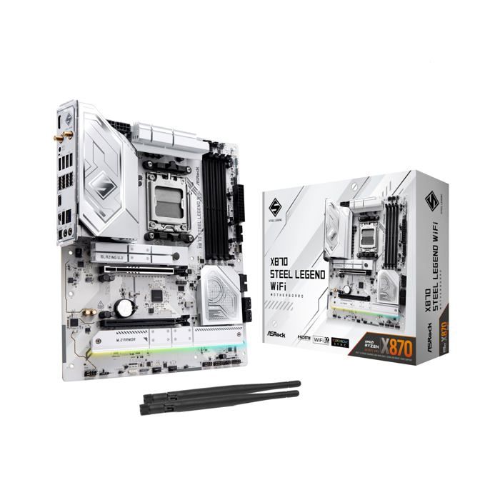 ASROCK Carte Mère X870E Steel