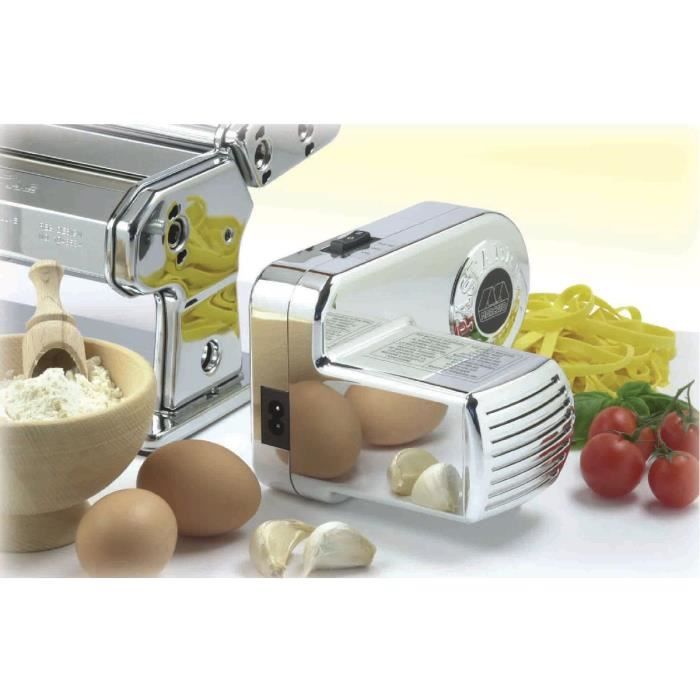 Laica PM2000 Machine à Pâtes Manuelle En Métal Chromé – Lasagnes, Fettuccine, Tagliatelle Maison