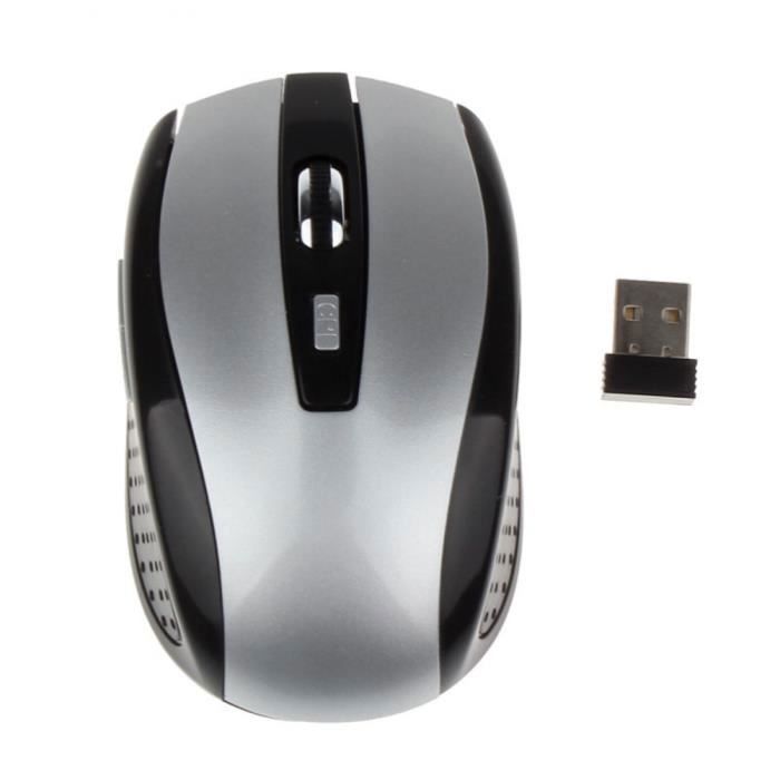 Souris Optique Sans Fil – Autre – Mini – 24 GHz – 1600 DPI – 6 Boutons