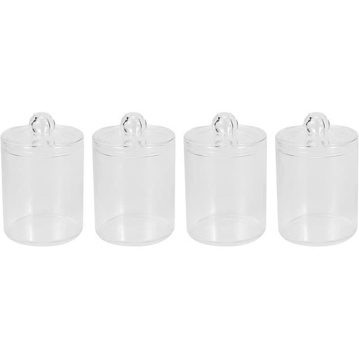 DISTRIBUTEUR DE SUPPORT Qtip Pour Boule De Coton, Pot D'Apothicaire En Coto8247 EUR 11,04