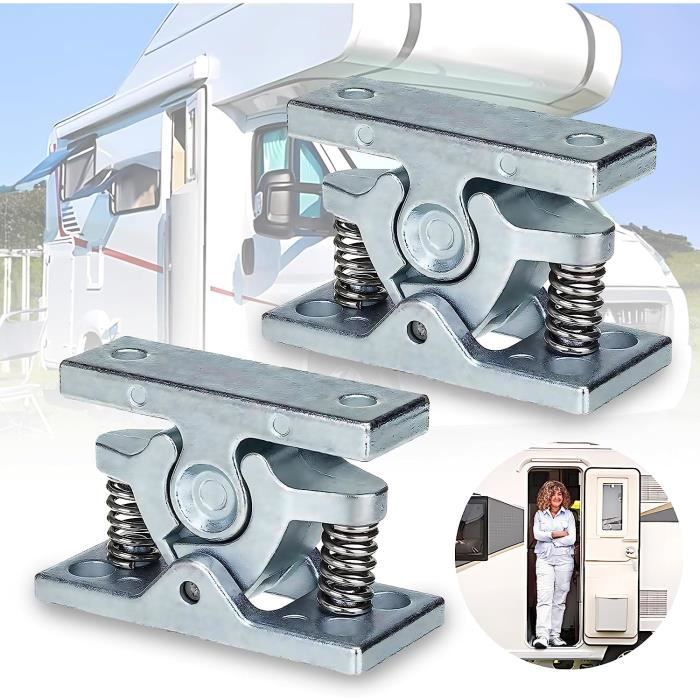 Support De Porte Blanc Universel Pour Caravane, Camping-car, Véhicules De Loisirs