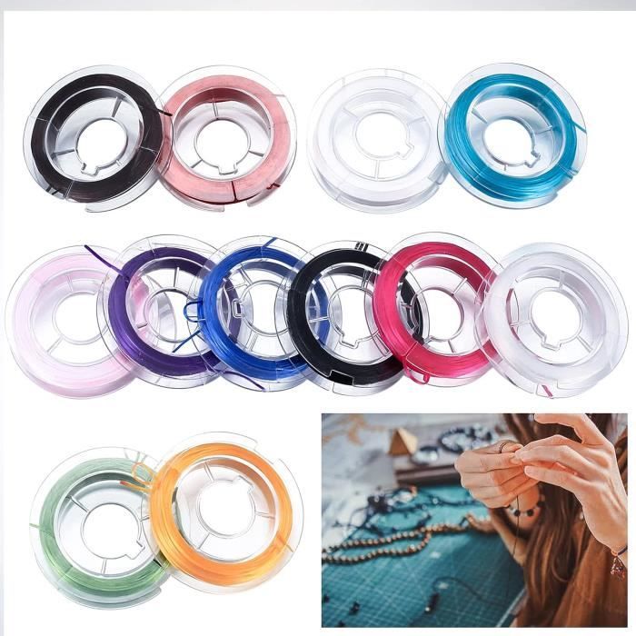 Pack Variété De 12 Rouleaux De Fil à Crochet - Multicolore Et Différents Types