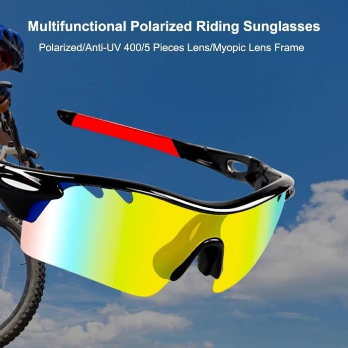 Lunettes vélo best sale verres interchangeables