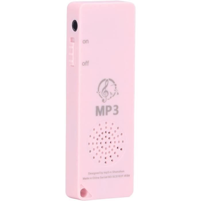 AGPTEK 64Go Lecteur MP3 Bluetooth 5.3 avec Clip, 1,8 Pouces Lecteur