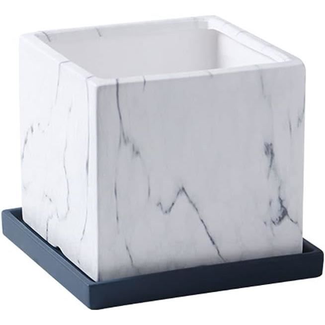 Decor Trends Pot De Fleurs Rond En Céramique Pour Intérieur Moderne - Doré - Pour Toutes Les Plantes D'intérieur, Plantes Grasses, Fleurs Et Cactus (15 Cm