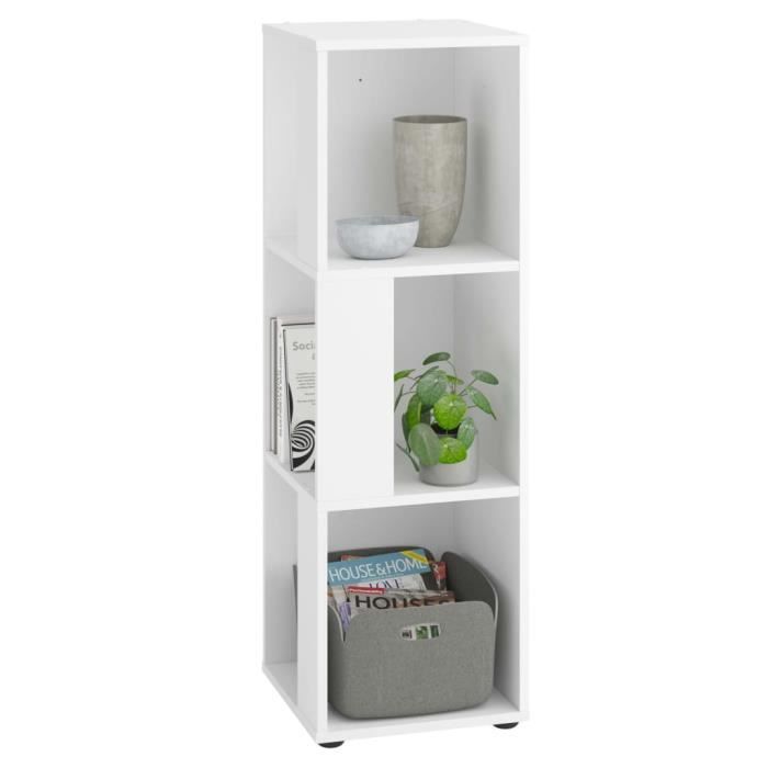 FUNLAX Cube De Rangement 6 Compartiments - Étagère Modulaire Gris Pour Salon, Salle De Bain Et Chambre