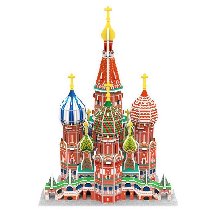 Puzzle 3D maquette Cathédrale Saint Basile - GRAINE CREATIVE ON A TOUS DU TALENT - 78 pièces - Architecture et monuments Puzzle 3D maquette Cathédrale Saint Basile - GRAINE CREATIVE ON A TOUS DU TALENT - 78 pièces - Architecture et monuments
