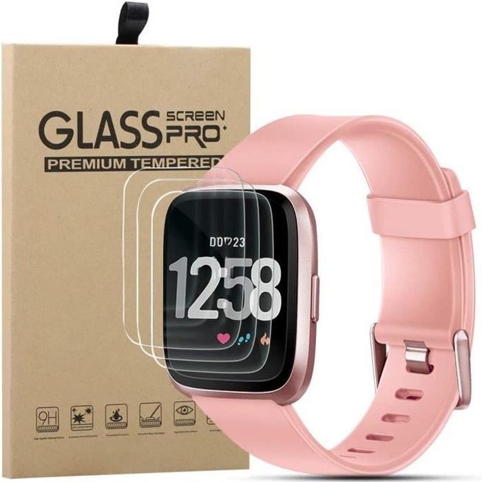 Fitbit versa pink strap hot sale
