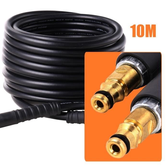 Tuyau de nettoyage d'eau pour nettoyeur haute pression 40Mpa haute qualité 10M/1 Tuyau de nettoyage d'eau pour nettoyeur haute pression 40Mpa haute qualité 10M/1