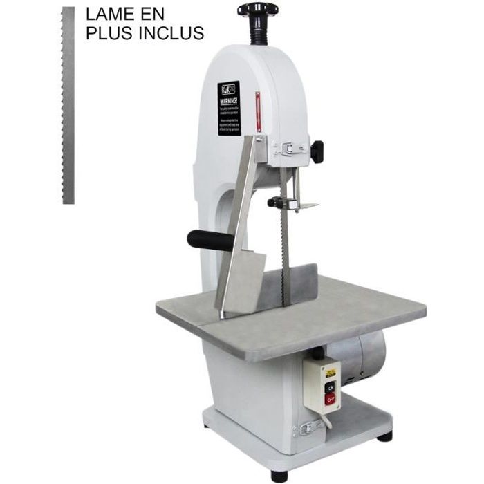 Scie A Os Commercial Boucher Electrique Trancher Viande Restauration Achat Vente Scie A Os Cdiscount